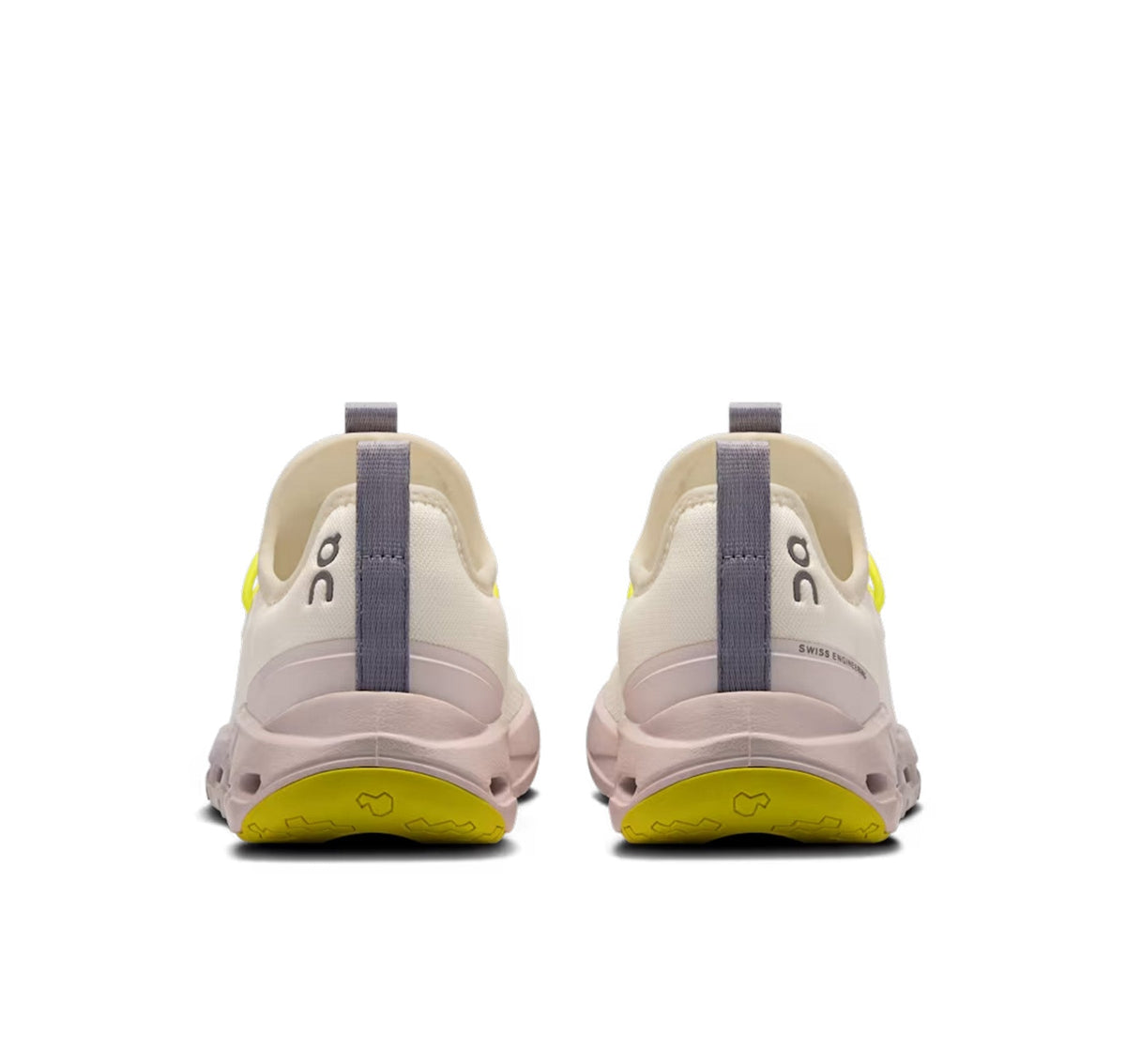 On Little Kids' Cloudleap Ivory/Orchid Athletic Shoes